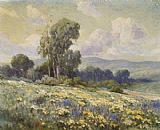 Angel Espoy Blooming Hillside painting